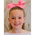 thumbnail image 2 of GOGIRL! USA Rhinestone Studded Hair Bows, Blue, for All Ages, 2 of 2