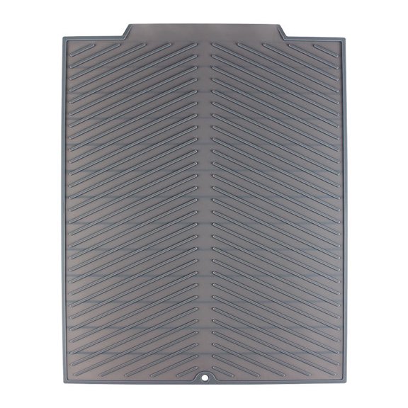 HomeLife Silicone Kitchen Countertop Drainage Mat Heat Resistant Non-slip Large Surface Multipurpose Thickened Water Filter Pad