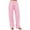 Pink, variant on ABATAB Women's Striped Pants Wide Leg Lounge Pajama Pants Elastic Waisted Casual Loose Fit Trousers Beach Bottoms