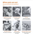 thumbnail image 2 of Cat, Dog Carrier for Small Medium Cats Puppies up to 15 Lbs, Soft Sided, Collapsible Travel Puppy Carrier - Purple, 2 of 7