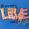 thumbnail image 3 of CafePress - All You Need Is Love And Coffee T Shirt - Womens Football Shirt, 3 of 4