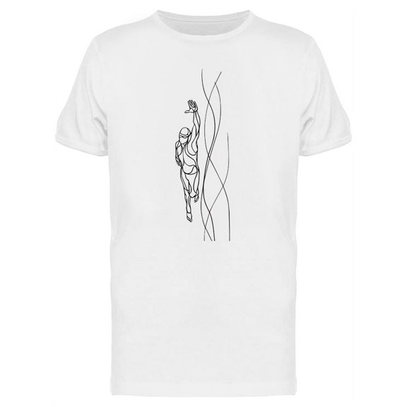 Sport Swimming Graphic T-Shirt Men -Image by Shutterstock, Male x-Large