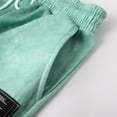 thumbnail image 7 of DHFJKG Sweatpants For Men Fuzzy Lining Tie Dye Loose Fit Straight Leg Elastic Waist With Drawstring Pants Lightweight Comfort Trousers, 7 of 7