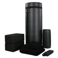 thumbnail image 1 of BalanceFrom Complete 7-Piece Yoga Set with 71” x 24” x 1” Extra Thick Mat, Black, 1 of 10