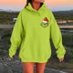 thumbnail image 4 of Sudadera con capucha Grinch de MIARHB para mujer, sudaderas de gran tamaño para mujer, sudaderas con capucha de gran tamaño con estampado navideño, sudaderas casuales de manga larga con capucha,, 4 of 7