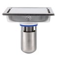 thumbnail image 3 of Insert Floor Drain Strainer, 110 X 110mm Tile Insert Drain, 304 Stainless Steel For For Kitchen, 3 of 8