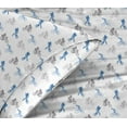 thumbnail image 4 of Kids Rule 3 Piece Sheet Set, BMX Bikers, Grey - Twin, 4 of 5
