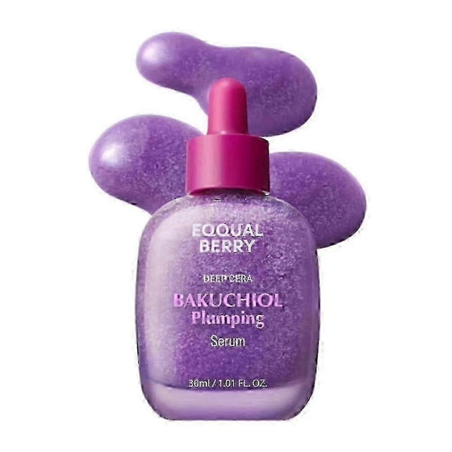 EQQUALBERRY Bakuchiol Firming Serum Peptide Infused, Shrinks Pores & Lines, Anti-Aging 30ml