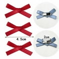 thumbnail image 2 of Ballet Headwear Hair Accessories Ribbon Cute Barrette Little Bow Hairpin Bowknot Hair Clips RED, 2 of 8