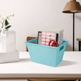 thumbnail image 5 of Koomade Set of (4) Storage Boxes Medium Plastic Storage Bin, 12 in x 8.5 in x 7 in, 5 of 7