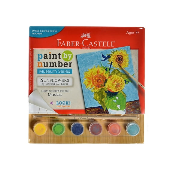 Paint by Number Museum Series Sunflowers by Van Gogh (pack of 3)