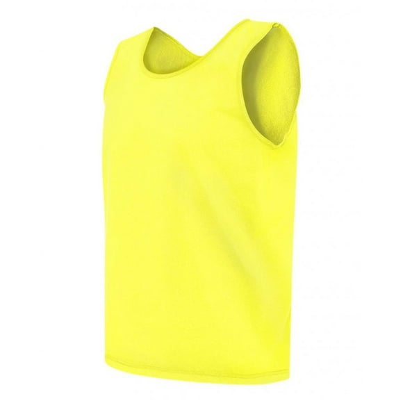 Colores de confort - Top sin mangas teñidas de pigmento - Neon Amarillo - Pequeño Comfort Colors Camiseta sin mangas