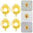 thumbnail image 2 of Shisuyan Emergency Stop Button Lockout Transparent PC 4Pcs 2.95X2.08X1.38in, 2 of 8