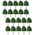 thumbnail image 4 of 20 Pieces 7.5cm Model Trees Mini Miniature Trees for Railway Building Scene dark green, 4 of 8
