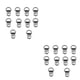thumbnail image 1 of Riwesomey 100 Uds gancho ganchos geométricos Hardware moderno anillo colgante hogar punto de cruz pintura al óleo foto pared Plata763 Semicírculo 2piezas, 1 of 6
