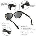 thumbnail image 4 of FEISEDY Classic Cateye Polarized Sunglasses for Women 100% UV Protection B2512, 4 of 6