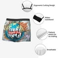 thumbnail image 5 of Kdxio Men's Boxer Briefs with Travel Around The World Print - Comfortable and Breathable Underwear for Everyday Wear, 5 of 7
