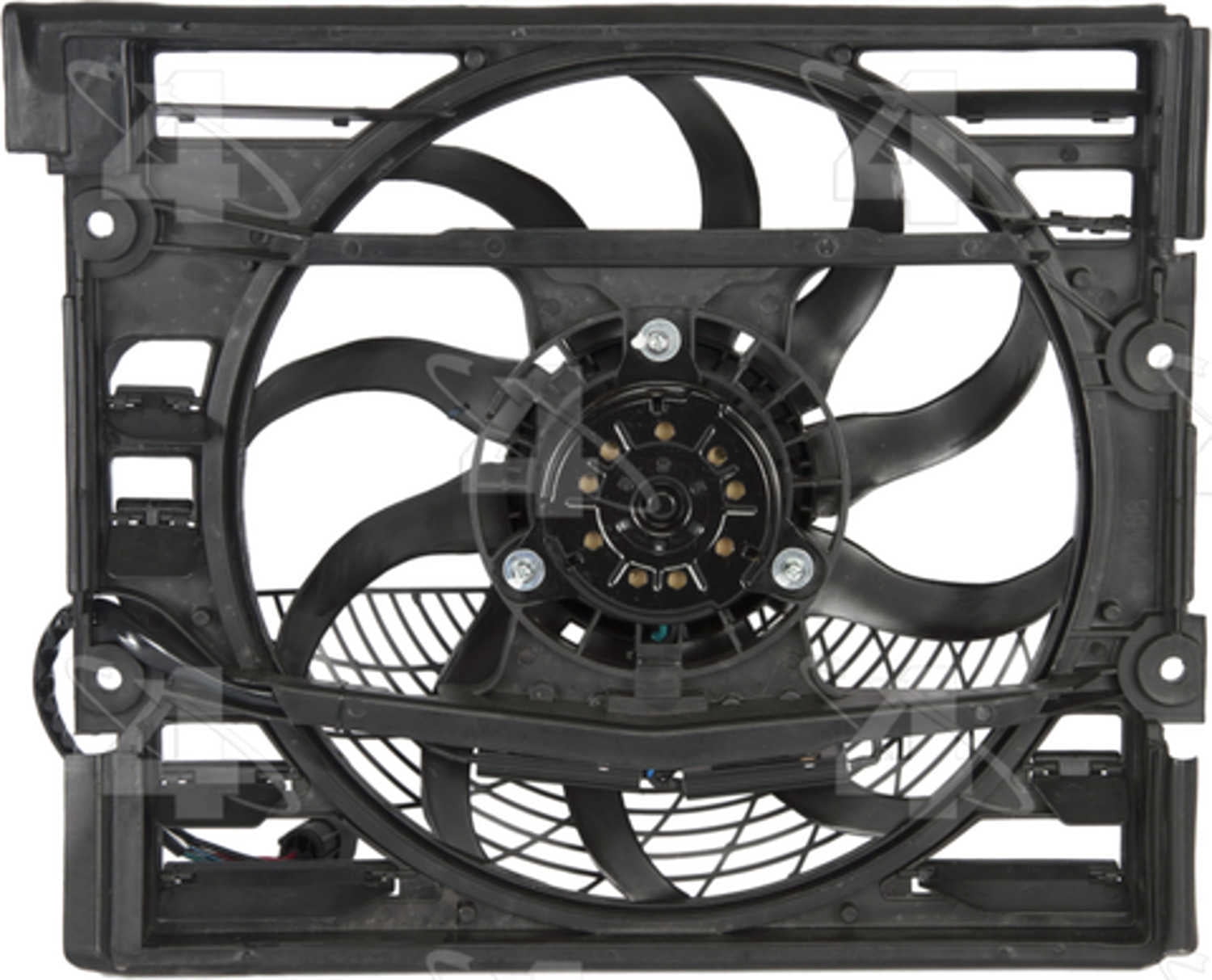 Four Seasons 76066 A/C Condenser Fan Assembly Fits select: 1996-1998 BMW 740, 1996-1998 BMW 750