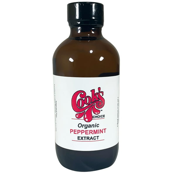 Cook's, Organic Peppermint Extract, Premium Peppermint Oil, Crafted in