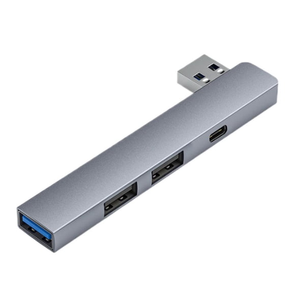 4 in 1 USB Hub for Laptop with USB C and USB A Ports for Expansion