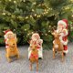 thumbnail image 1 of Gwong Juguete Decoración navideña Caminata Novedad Plástico Elk Pulling Sleigh Papá No Tejor para fiestas Gwong 30013919, 1 of 6