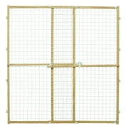 Angle View: Midwest Wire Mesh Pet Safety Gate, 44 Inches Tall and Expands 29-50 " Wide Large
