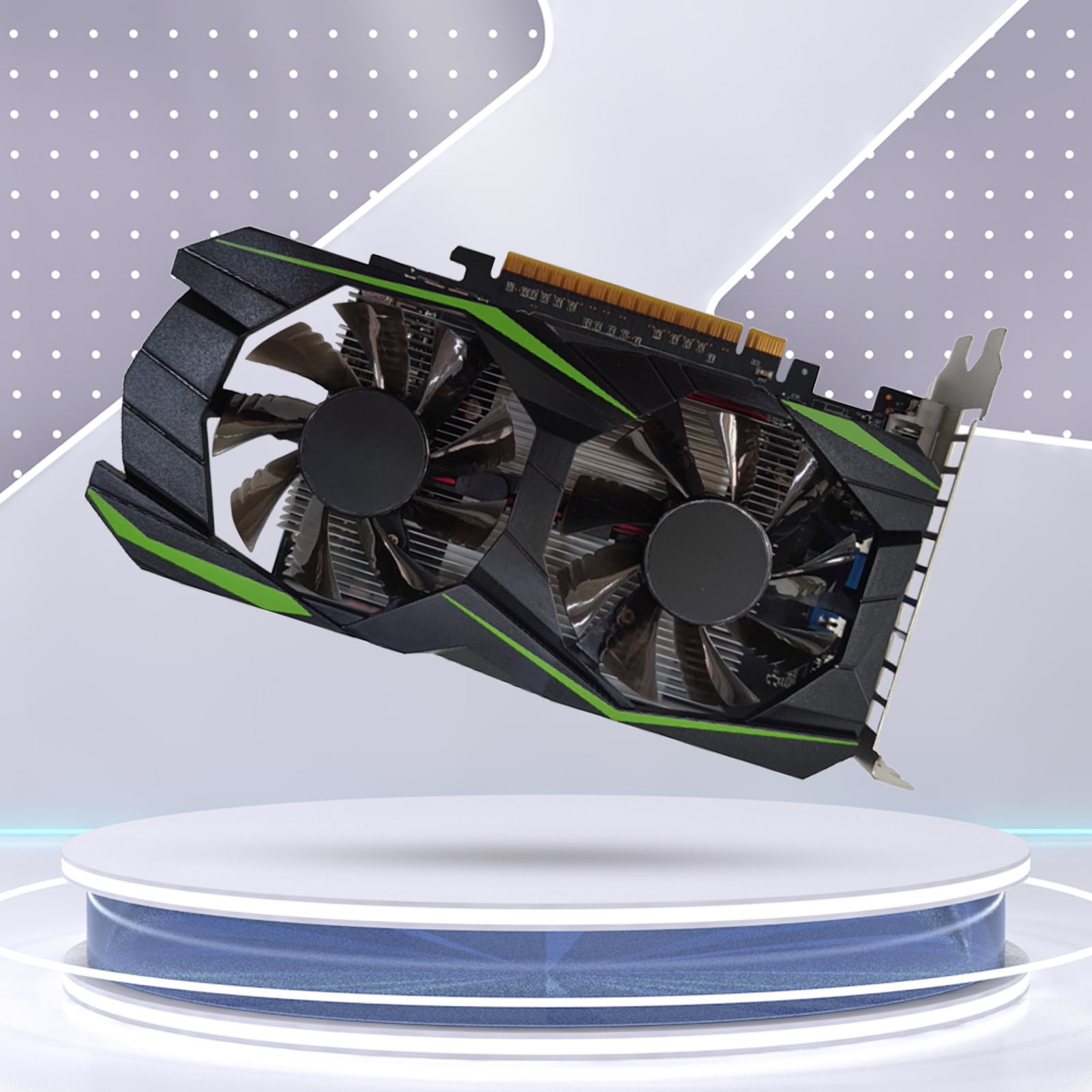 GTX1050TI Graphic Card Independent Quick Heat Dissipation Multi-interface 4GB Air Flowing PC Video Cards for Office