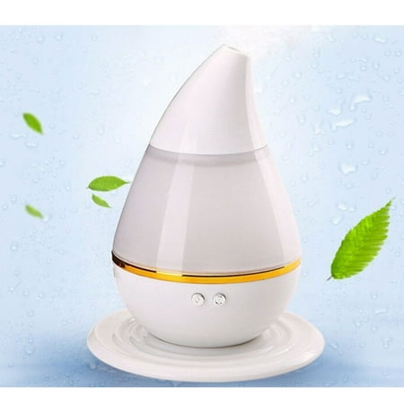 

Air Humidifier Essential Oil Diffuser Aroma Lamp USB Water Dropping Aromatherapy Electric Aroma Diffuser Mist Maker 7 Color LED Lights Changing for Home Office Baby