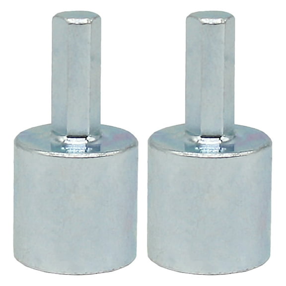 HOMEMAXS 2pcs Trailer Jack Drill Adapter Socket Rv Scissor Jack Socket Scissor Jack Accessories