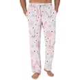 thumbnail image 2 of Domuza Easter Bunny Pajama Pants for Men Casual Stretch Waist Drawstring Pjs Trousers Comfy Loose Fit Lounge Sleepwear with Pockets White M, 2 of 5