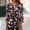 Multicolor#7, variant on Drovellove Women's Casual Blouse with Ruffled 3/4 Sleeve Tops – Soft, Stretchy Fit for Spring & Summer