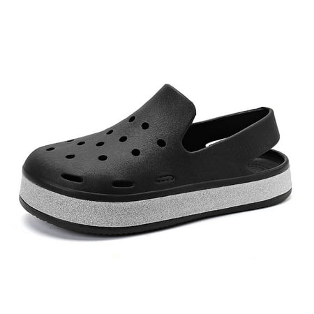 

Garden Clogs Shoes Women Comfortable Breathable Slip On Beach Sandals Water Shoes
