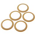 5pcs Air Compressor Pump Piston Ring Rubber Rings For 550W/1100W/1500W ...