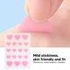 thumbnail image 4 of Parche hidrocoloide adherencia suave embalaje separado adhesivo para manchas faciales 4 paquetes 18 puntos rosa para maquillaje diario ANGGREK Otros, 4 of 8