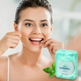 thumbnail image 6 of 60 Pack Dental Floss Bulk Mint Flavored 50m Each Travel Dental Floss Oral Care for Teeth and Protection Green, 6 of 6