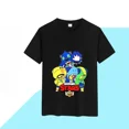 thumbnail image 4 of Juego de cosplay de verano Anime algodón niños adolescentes camiseta Leon Spike disfraz manga corta niño niños ropa regalos camiseta divertida, 4 of 5