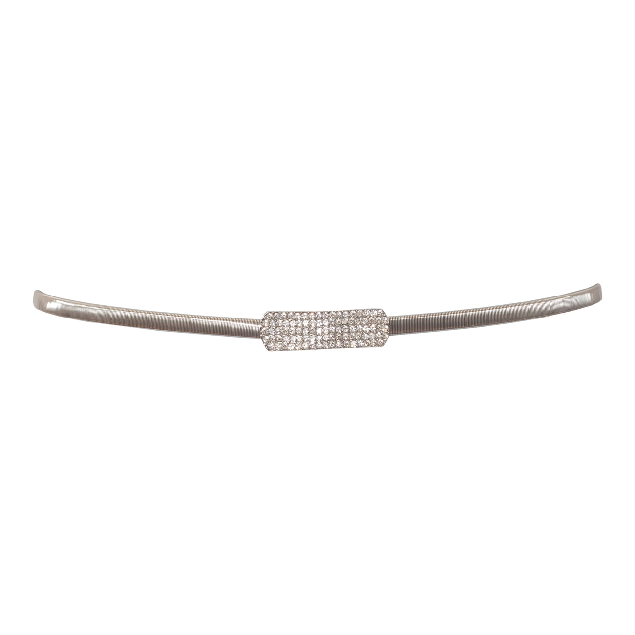 eVogues Plus size Rhinestone Pendant Buckle Metal Elastic  display picture 3
