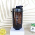 thumbnail image 4 of Botellas mezcladoras de 590 ml, vasos para batidos, hervidor deportivo con asa (negro) Ndcxsfigh Para Estrenar, 4 of 7