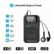 thumbnail image 4 of Portable Radio Mini Pocket Radio with FM/Digital Speaker Stereo DSP Receiver with Alarm Clock and Timer, 4 of 5
