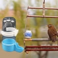 thumbnail image 3 of iaksohdu 120ml/240ml/490ml Bird Water Feeder Transparent Large Capacity Buckled Design Bite-Resistant Easy to Refill Pet Bird Automatic Water Dispenser Drinking Cup Pet Supplies, 3 of 8
