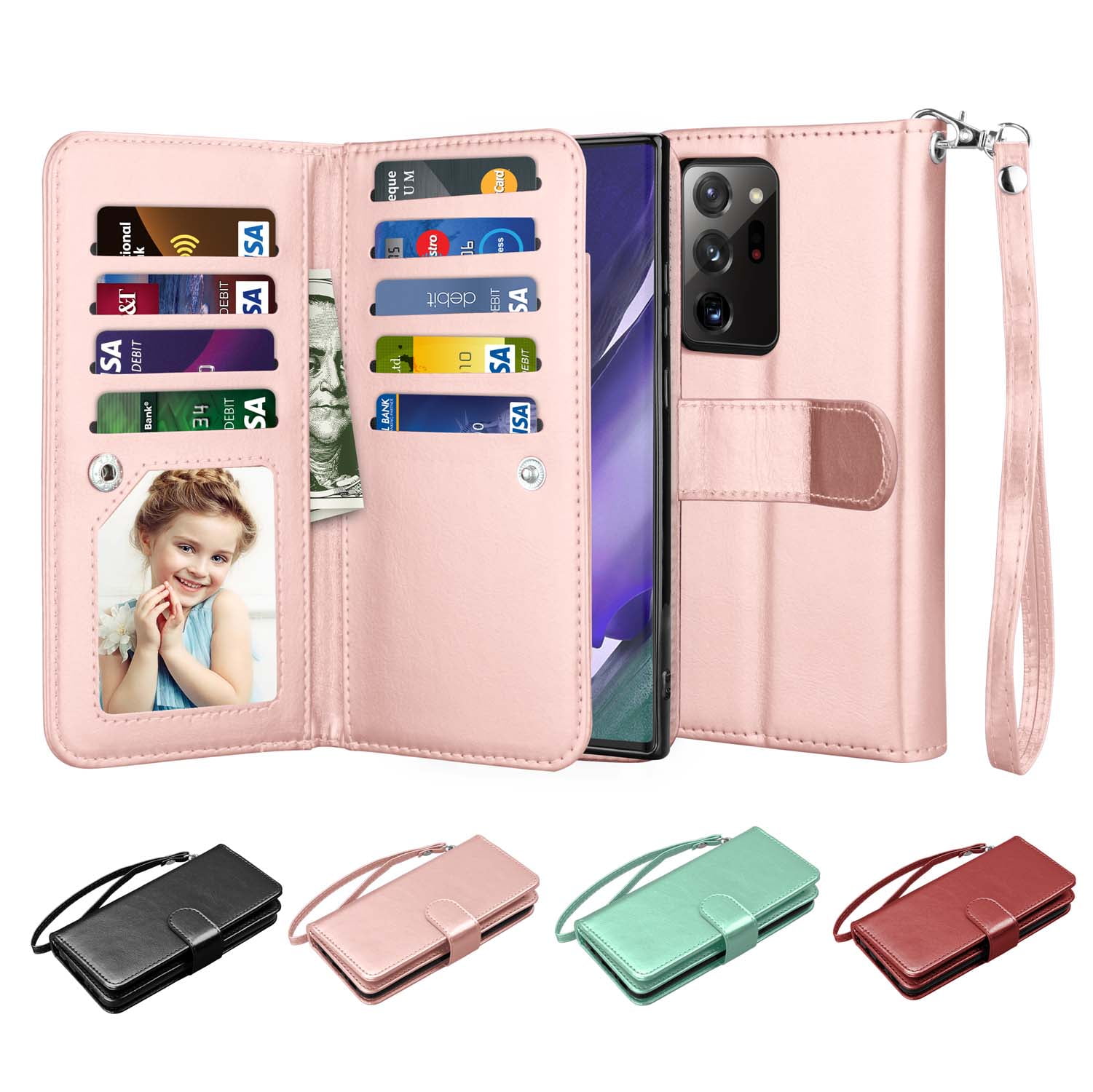 floral Galaxy Note 20 wallet Galaxy Note 20 Ultra case Galaxy Note 10 case Galaxy Note 10 wallet