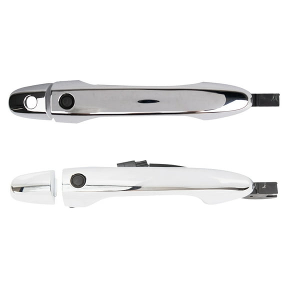 TRQ Left and Right Exterior Door Handle Set Fits 2012-2015 Honda Civic DHA31300