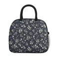 thumbnail image 2 of Womens Pioneer Flower Floral Print Pattern Lunch Box for Work,Insulated Lunch Bag for Women,Loncheras Para Mujer,Leakproof Adult Lunch Bag for Work,Beach,Travel,Picnic,Camping, 2 of 6