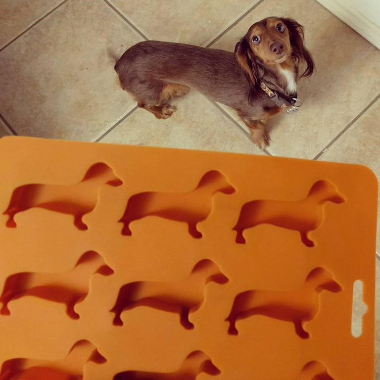 Wovilon Dachshund Dog Shaped Silicone Ice And Tray For Drink Ice Maker  Candy Chocolate Fondant Cupcake Cake Decoration Baking Birthday Baby Show  Kitchen Utensils Set Kitchen Gadgets 