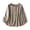 #206-Khaki, variant on Warop Women's 3/4 Sleeve Tops Cardigan V-Neck Button-Up Casual Loose Fit Blouses