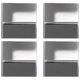 thumbnail image 3 of 4 PCS Física triangular PRISM para la enseñanza de ciencias Glass óptico para análisis de espectro Reflector de cubos de prisma para fotografía y experimentos, 3 of 5