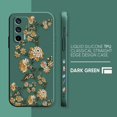 thumbnail image 3 of Case For OPPO Realme 9 8 8I 7 6 5 C21 GT NEO 2 3 5 V15 V25 Colour Simple Liquid Silicone Case The Most Beautiful Flower, 3 of 5