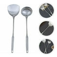 thumbnail image 1 of CHICHUMID 1Set Stainless Steel Kitchen Utensil Set Non Stick Cooking Tools with Convenient Hanging Hole, 1 of 5