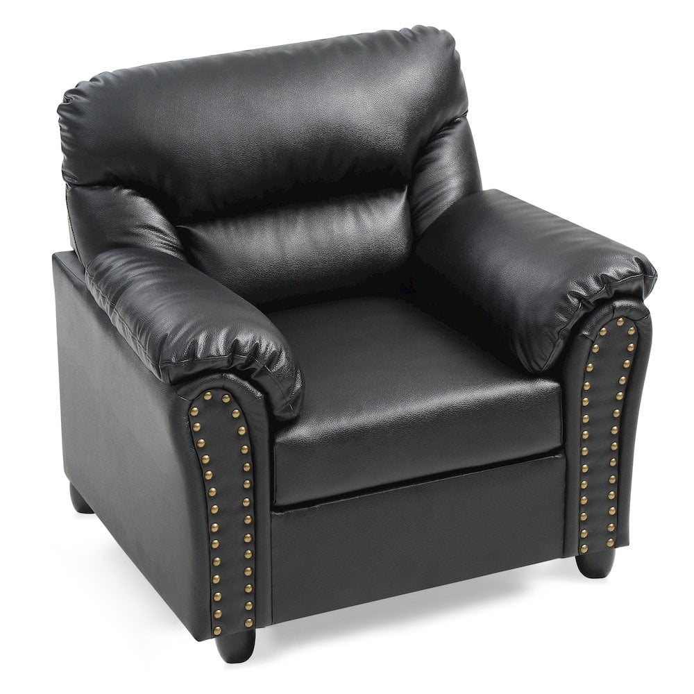 Glory Furniture Olney Accent Chair in Black Color