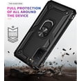 thumbnail image 5 of S21 FE Case, Samsung Galaxy S21 FE Case Military Grade Protective Samsung S21 FE Cases Cover with Ring Car Mount Kickstand for Samsung Galaxy S21 FE - Black, 5 of 12